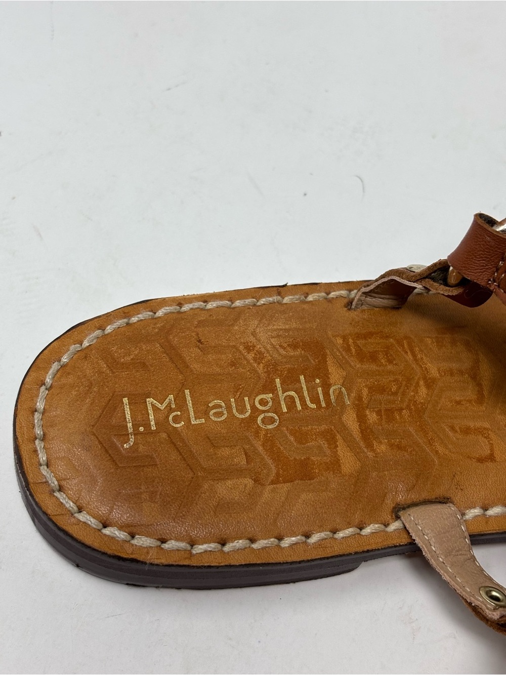 J. McLaughlin Nolita leather slingback sandals size 8 - Picture 8 of 13